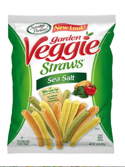 Sensible Portions Garden Veggie Straws, Sea Salt, 14 oz