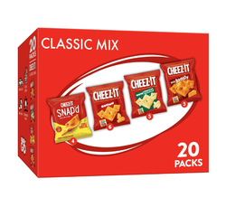 Cheez-It Cheese Crackers Variety Pack, 20 Pack