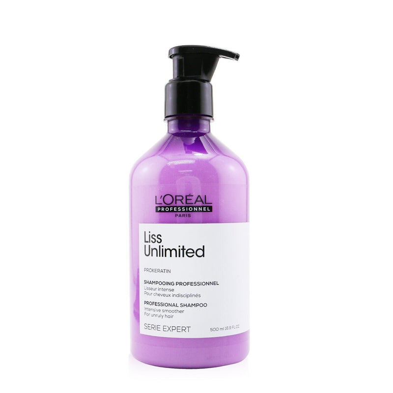 L'OREAL - Professionnel Serie Expert - Liss Unlimited Prokeratin Intense Smoothing Shampoo 500ml/16.9oz