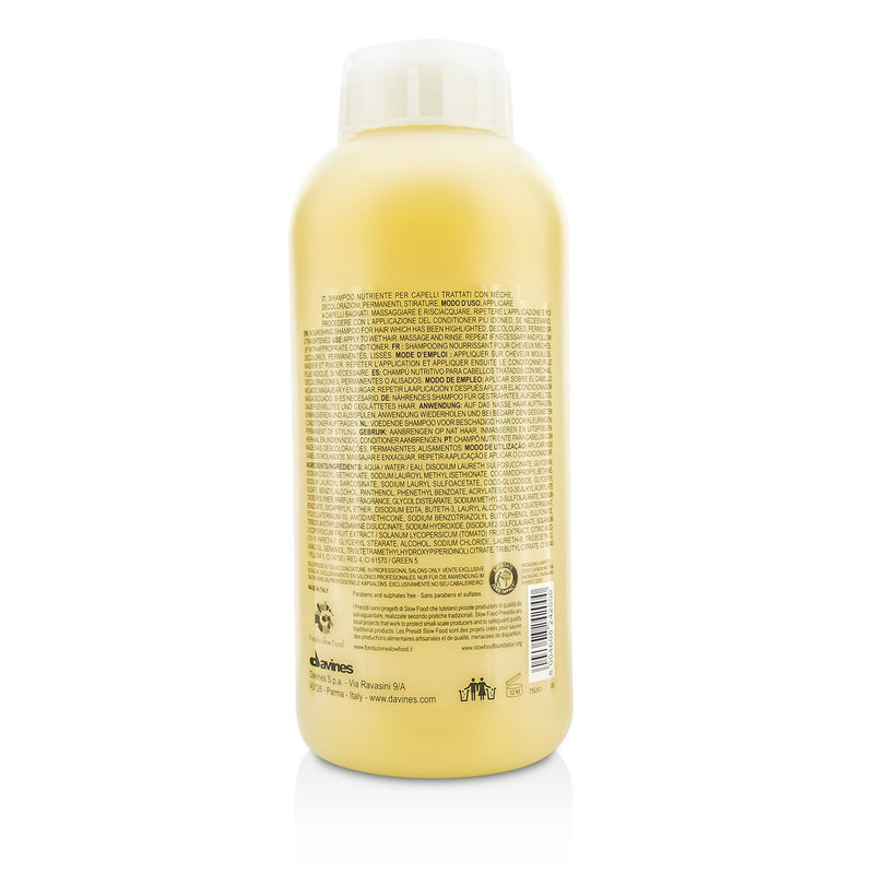 DAVINES - Nounou Nourishing Shampoo (For Highly Processed or Brittle Hair) 1000ml/33.8oz