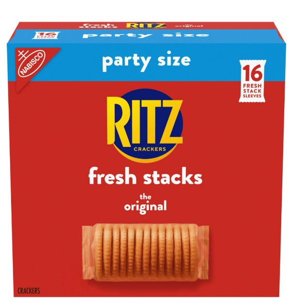 RITZ Fresh Stacks Original Crackers, Party Size, 23.7 oz (16 Stacks)