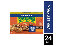 Nature Valley Granola Bars, Sweet and Salty Nut, Variety Pack, 24 Bars, 28.8 OZ