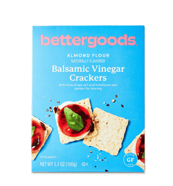 bettergoods Almond Flour Balsamic Vinegar Crackers, 3.5 oz