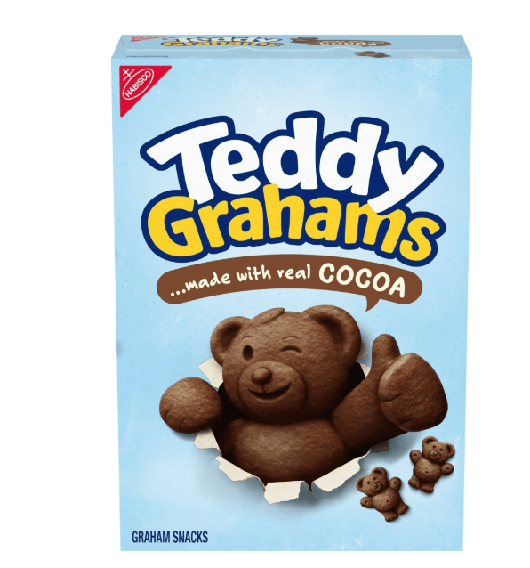 Teddy Grahams Chocolate Graham Snacks, 10 oz